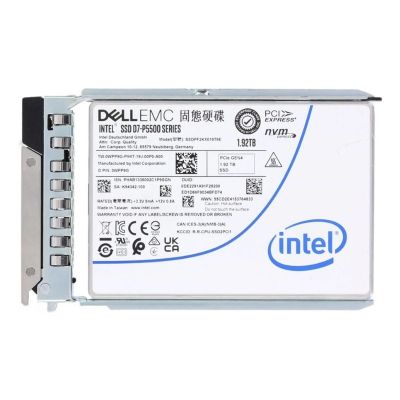 WPP9G Dell 1.92TB PCI Express NVMe 4.0 x4 2.5-Inch Solid State Drive
