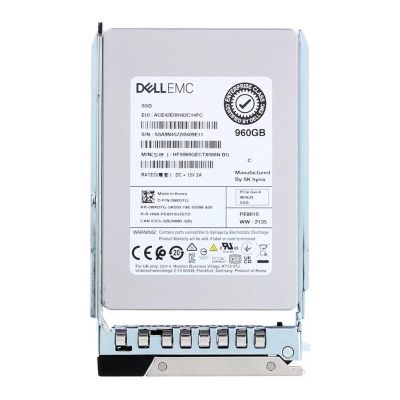 WR2FG Dell 960GB Triple-Level Cell PCI Express NVMe 4.0 x4 Read Intensive 2.5-Inch Solid State Drive