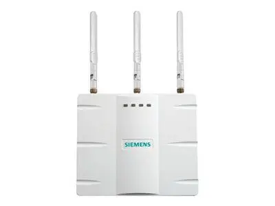 WS-AP3620 Siemens IEEE 802.11n 2.4/5GHz 1 x Port 1000Base-T + 1 x Port RJ-45 Console External Antennas HiPath Wireless Access Point