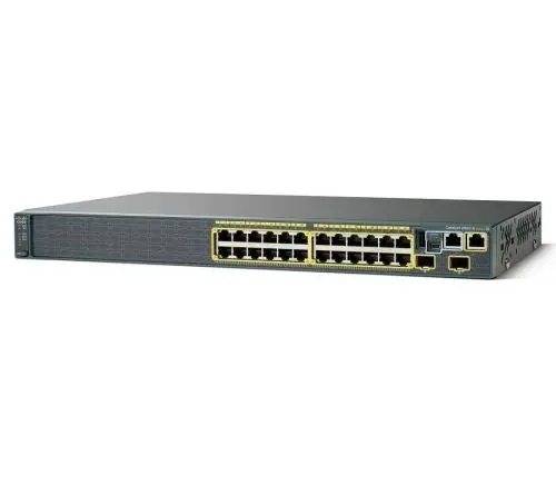 WS-C2960S-24PD-L Cisco Catalyst 2960-S Series C2960S-24PD 24 x RJ-45 Ports PoE+ 10/100/1000Base-T + 2 x SFP+ Ports Layer 3 Managed 1U Rack-mountable Gigabit Ethernet Network Switch