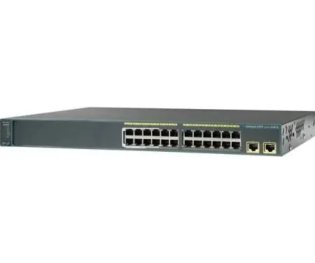 WS-C2960-24LT-L Cisco Catalyst 2960 Series C2960-24L 16 x RJ-45 Ports 10/100Base-TX + 8 x FE RJ-45 PoE+ Ports + 2 x GE RJ-45 Ports Layer 2 Managed Rack-mountable Fast Ethernet Network Switch