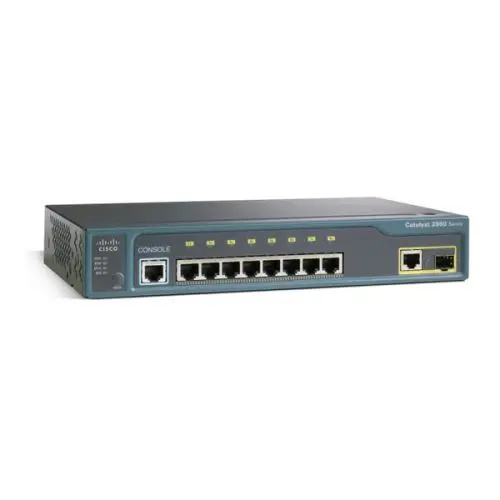 WS-C2960-8TC-L-RF Cisco Catalyst 2960 Series C2960-8TC 8 x RJ-45 Ports 10/100Base-TX + 1 x Dual-Personality RJ-45/SFP Ports Layer 2 Managed Rack-mountable Fast Ethernet Network Switch