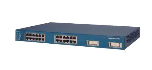 WS-C3524-XL Cisco Catalyst 3000 Series C3524P 24 x SFP+ Ports 10GBase-X Layer 3 Managed 1U Rack-mountable Gigabit Ethernet Network Switch