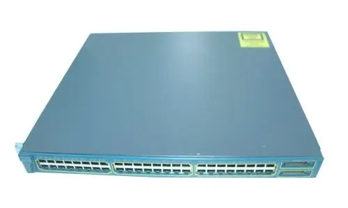 WS-C3550-48-SMI Cisco Catalyst 3550 Series 3550-48 48 x RJ-45 Ports 10/100Base-TX + 2 x GBIC Slots Layer 3 Managed 1U Rack-mountable Stackable Fast Ethernet Network Switch