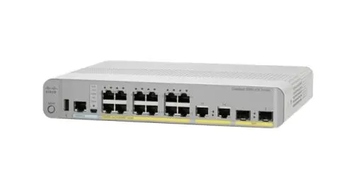 WS-C3560CX-12PC-S= Cisco Catalyst 3560-CX Series C3560CX-12PC 12 x Ports PoE 10/100/1000Base-T + 2 x GE Uplinks Ports + 2 x SFP Ports Layer 3 Managed Rack-Mountable Gigabit Ethernet Network Switch