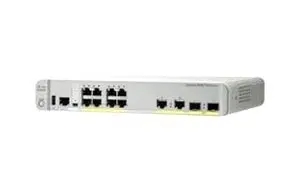 WS-C3560CX-8PCS-RF Cisco Catalyst 3560-CX Series 3560CX-8PC 8 x RJ-45 Ports PoE+ 10/100/1000Base-T + 2 x SFP Ports + 2 x Copper SFP Ports Layer 3 Managed 1U Rack-mountable Gigabit Ethernet Network Switch