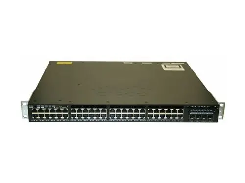 WS-C3650-48PD-L Cisco Catalyst 3650 Series C3650-48PD 48 x RJ-45 Ports PoE+ 10/100/1000Base-T + 4 x SFP Uplinks Ports Layer 3 Managed Rack-mountable Gigabit Ethernet Network Switch