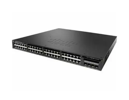 WS-C3650-48PS-L Cisco Catalyst 3650 Series C3650-48PS 48 x RJ-45 Ports PoE+ 10/100/1000Base-T + 4 x SFP Uplink Ports Layer 3 Managed 1U Rack-mountable Gigabit Ethernet Network Switch