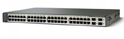 WS-C3750V2-48TS-S Cisco Catalyst 2960-S Series C2960S-F48TS 48 x RJ-45 Ports 10/100Base-TX + 2 x SFP Ports Layer 2 Managed Rack-mountable Fast Ethernet Network Switch
