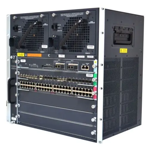 WS-C4506-E Cisco Catalyst 4500 Series 4506-E 6 x Slots Supervisor Engine Layer 4 10U Rack-mountable Network Switch Chassis