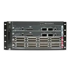 WS-C6504E-ACE20-K9 Cisco Catalyst 6500 Series 4 x Expansion Slots 5U Rack-mountable Network Switch Chassis