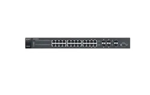 XGS1910-24 ZyXEL GS1910 Series 20 x Ports 10/100/1000Base-T + 4 x Ports Dual-Personality SFP/RJ-45 + 2 x Ports SFP+ Layer 2 Smart Managed Gigabit Ethernet Network Switch