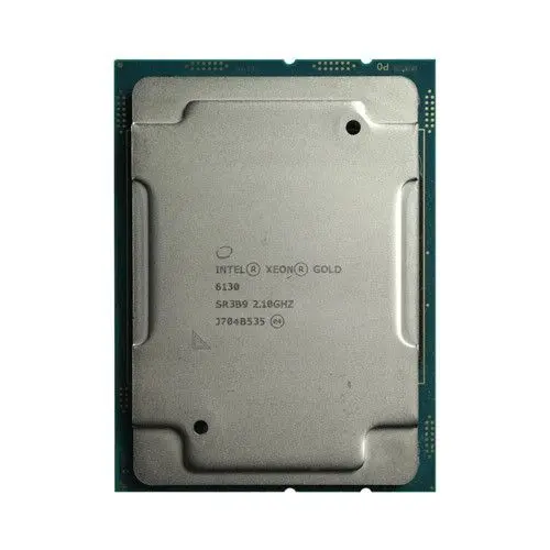 XJ73T Dell 2.10GHz 22MB L3 Cache Socket LGA3647 Intel Xeon Gold 6130 16-Core Processor
