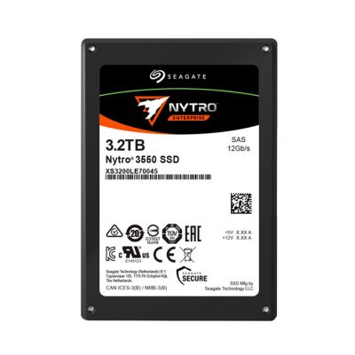 XS3200LE70045 Seagate Nytro 3550 3.2TB Triple-Level Cell SAS 12Gb/s 2.5-Inch Solid State Drive