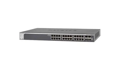 XS728T Netgear Prosafe 24 x Ports 10GBase-T + 4 x Ports SFP+ Layer 3 Managed Rack-mountable 10 Gigabit Ethernet Network Switch