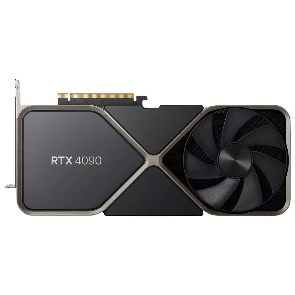 900-1G136-2530-000 NVIDIA GeForce RTX 4090 FE (Founders Edition) 24GB GDDR6X PCI Express 4.0 x16 DisplayPort HDMI Video Graphics Card